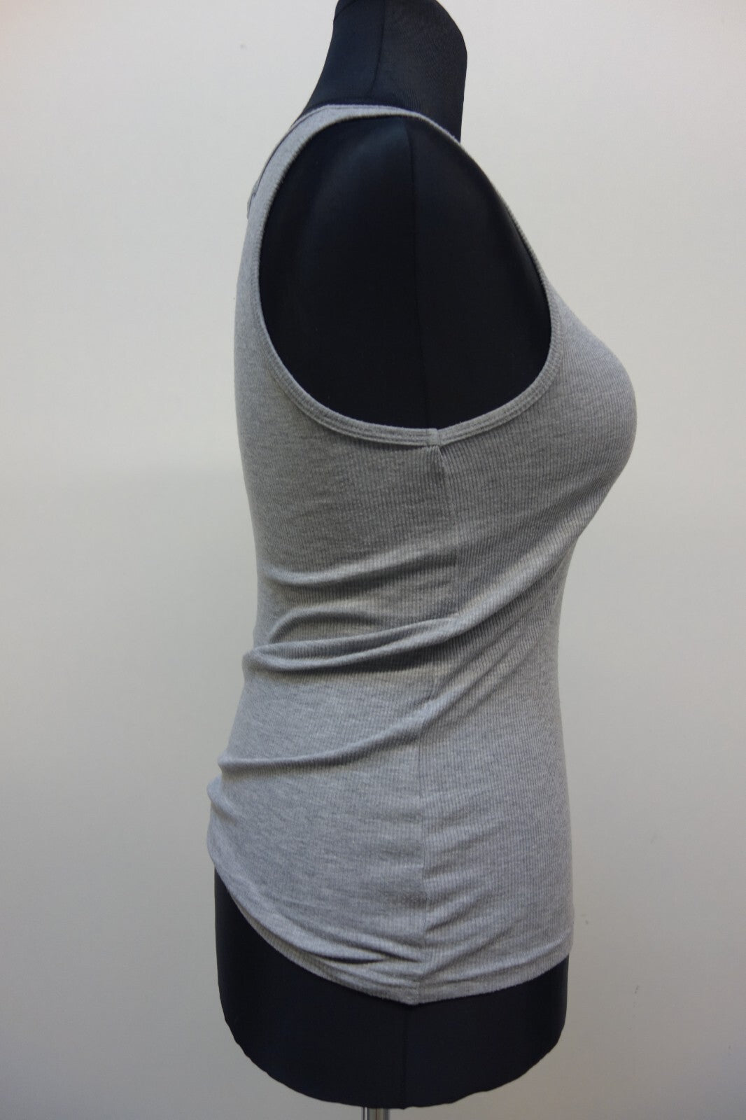 EK2889 Feinripp Top von Mishumo, grau, Gr. L2
