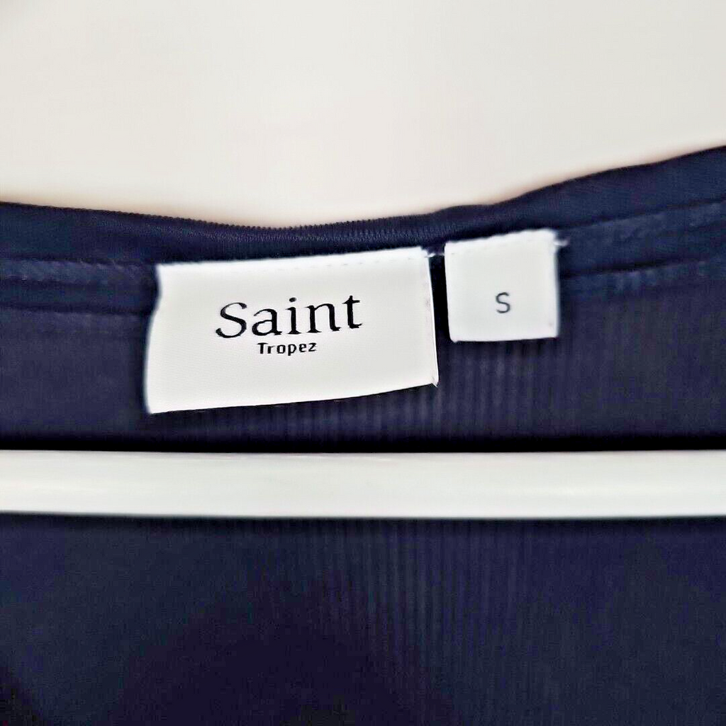 EK6972 Damen Top von Saint Tropez, Dunkelblau, Gr.S2