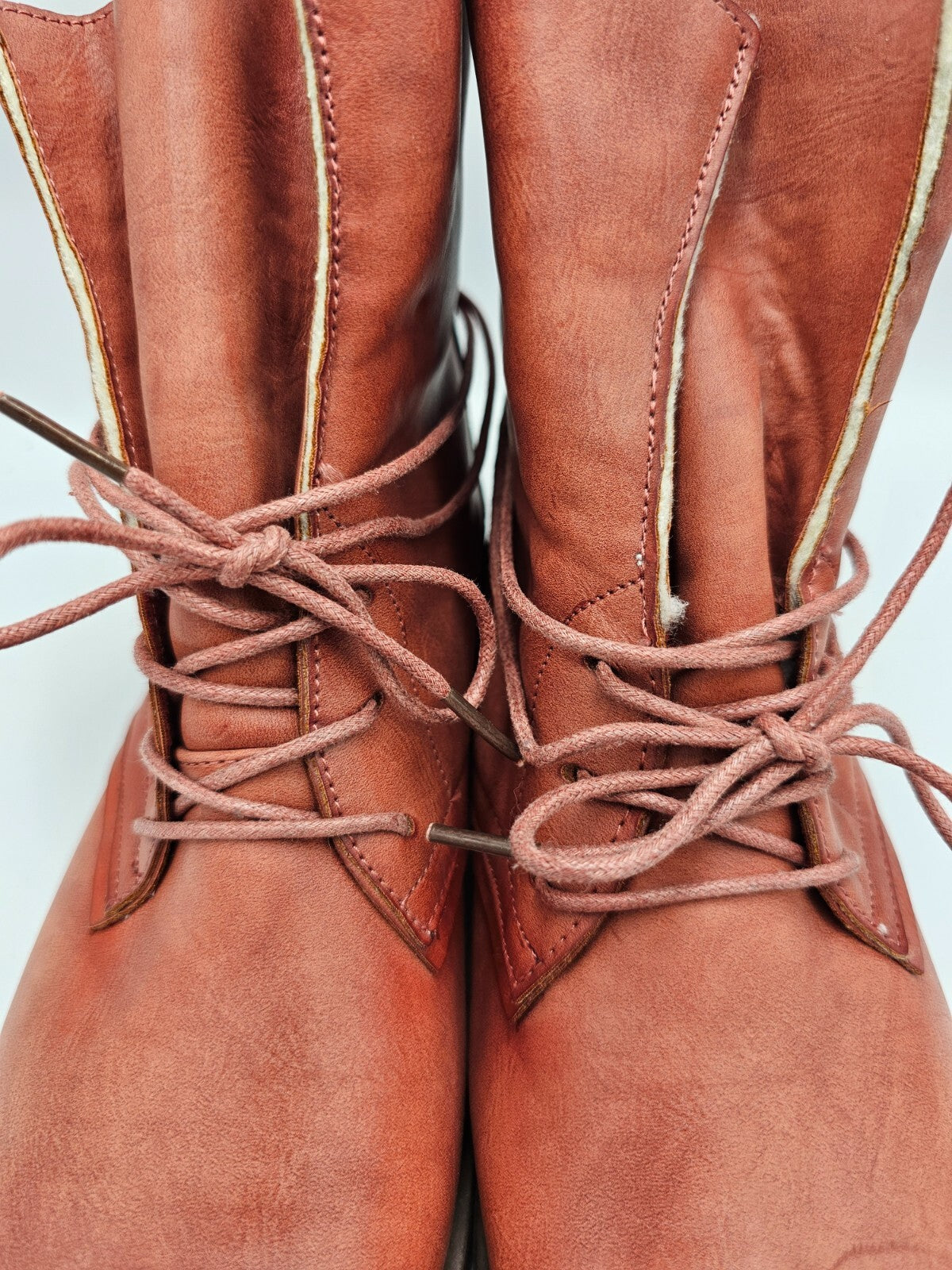 ES0504 Damen Stiefeletten, indianred, Gr. 371