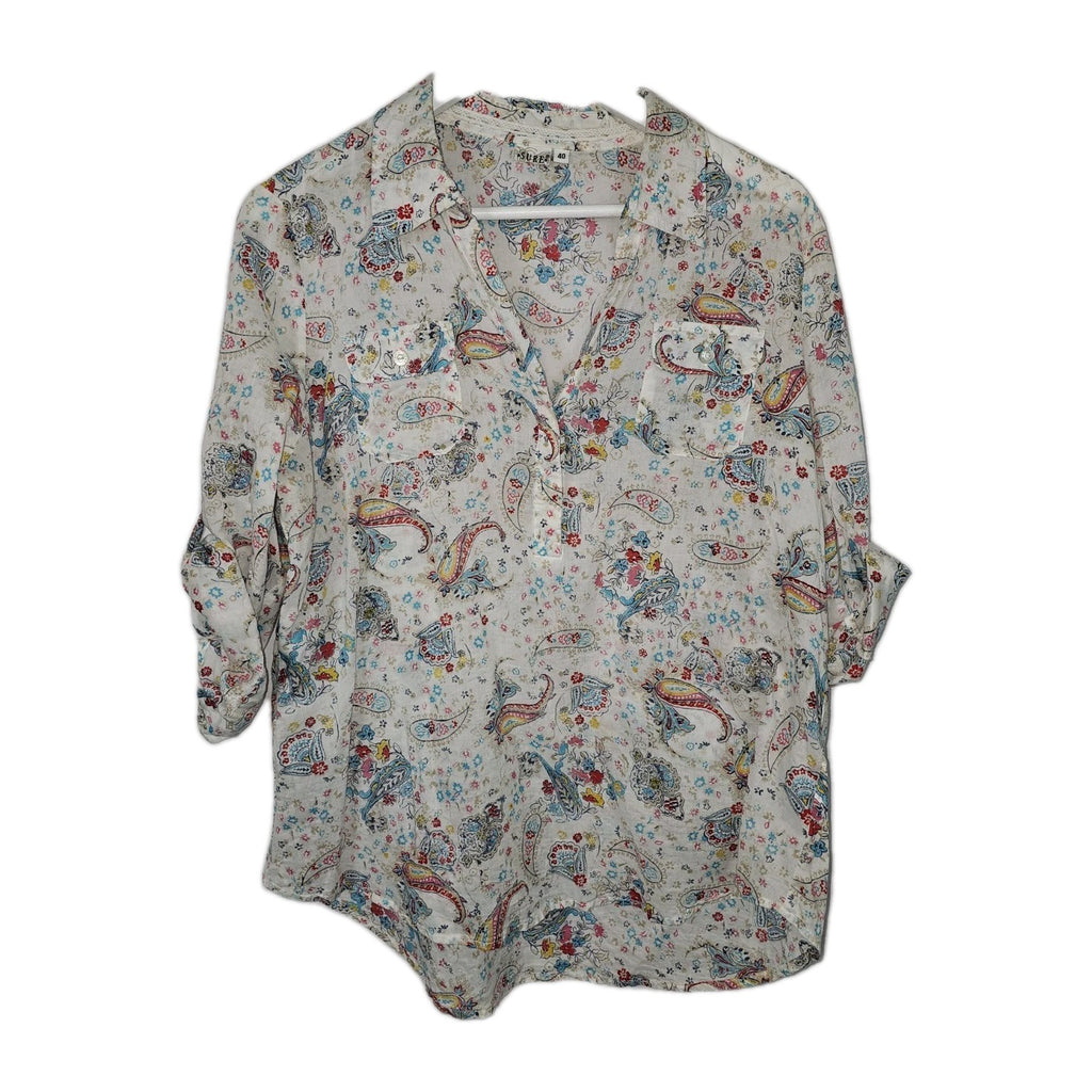 EK10977 Damen Bluse von Sure, Weiß, Gr. 400