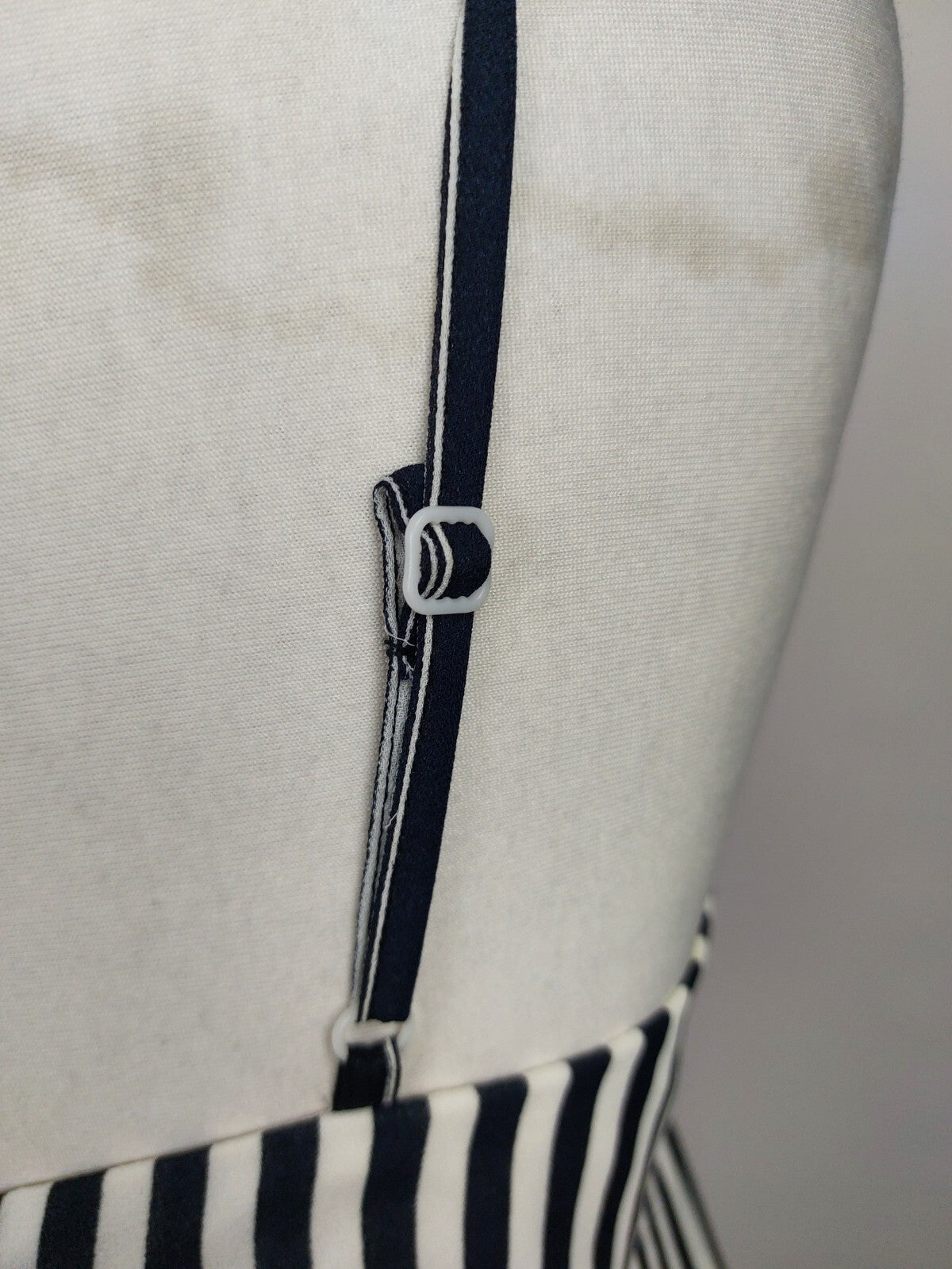 EK4487 Damen Kleid von Apart, Grau/weiß gestreift, Gr. 388