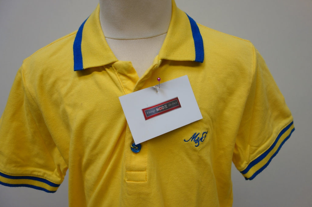 EK3352 Kinder Polo von Manuell&Frank, gelb, Gr. 1341