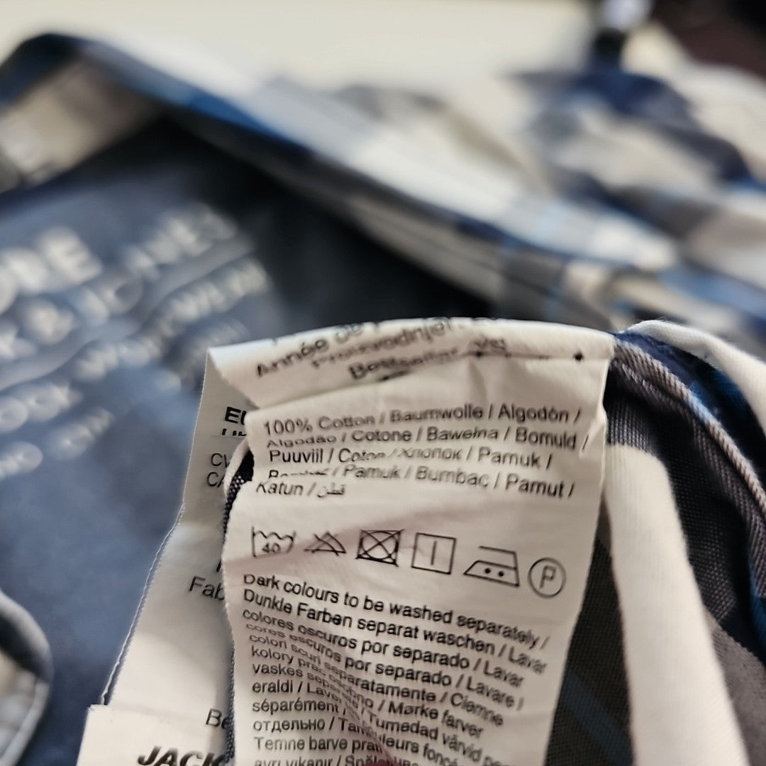 EK4395 Herren Hemd von Jack&Jones, blau, Gr.L5