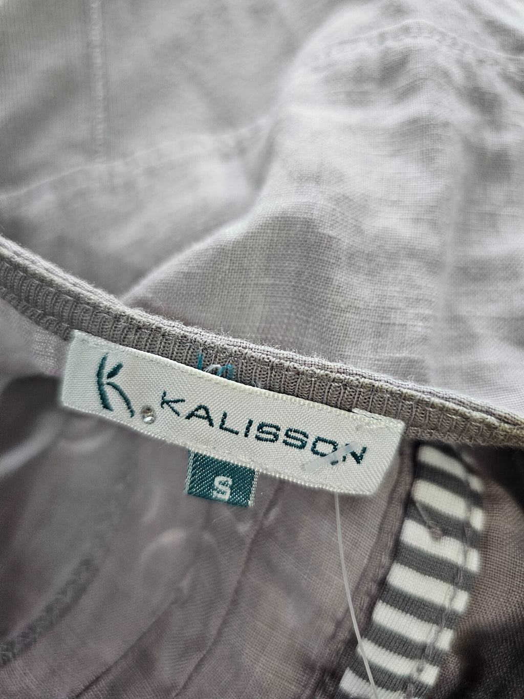 EK6135 Damen Bluse von Kalisson, grau, Gr. S5