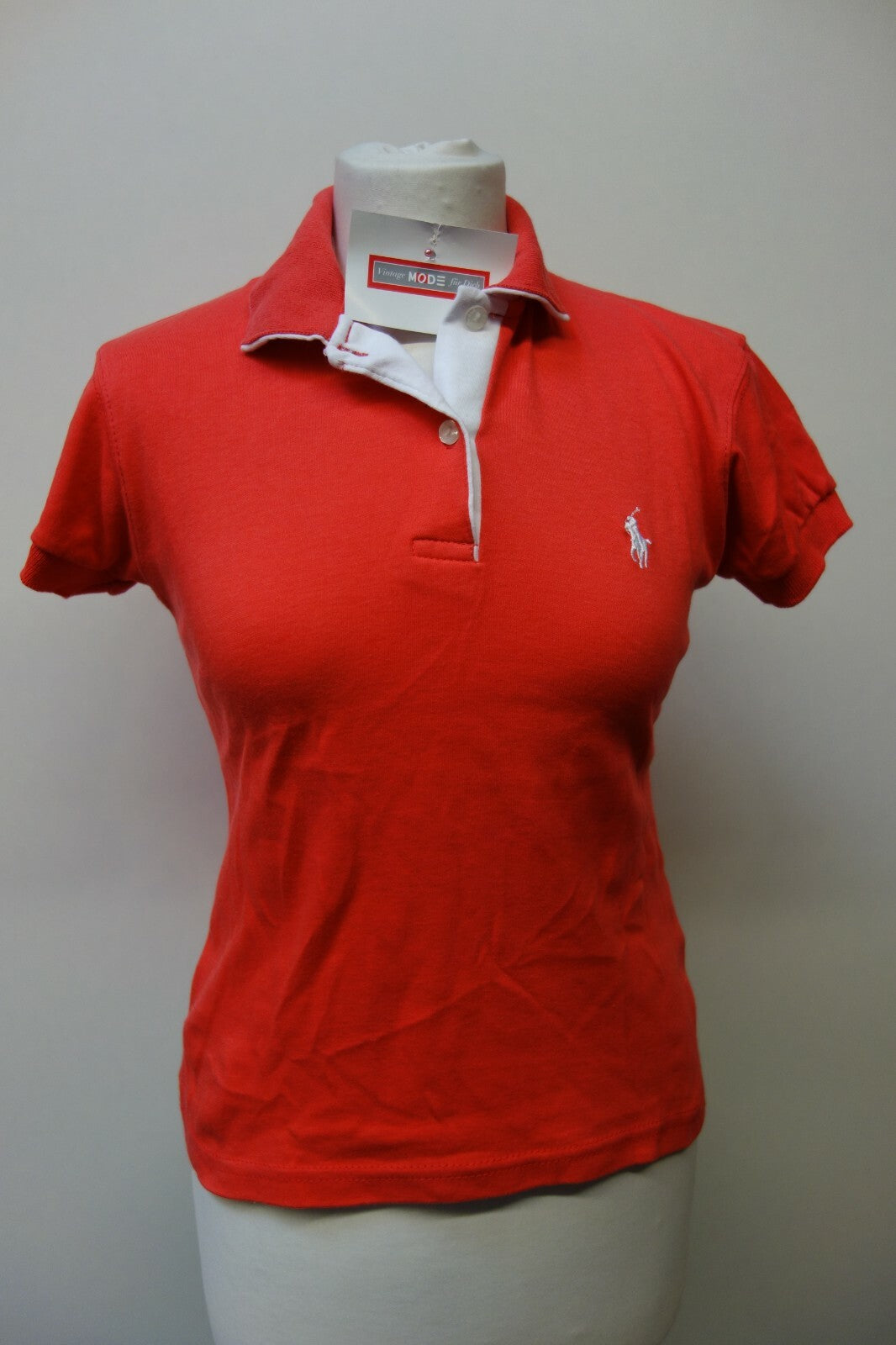 EK0352 Mädchen Poloshirt von Polo Ralph Lauren, koralle, M0