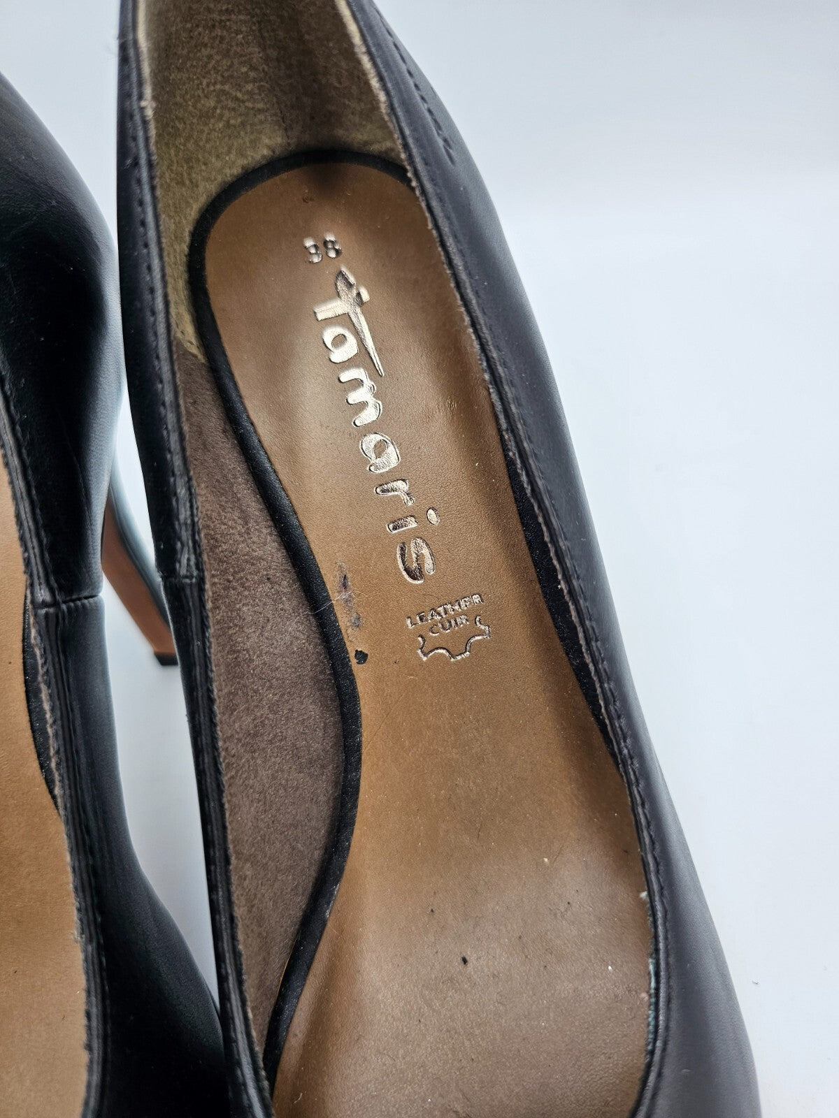 ES0499 Damen Pumps von Tamaris, schwarz, Gr. 382
