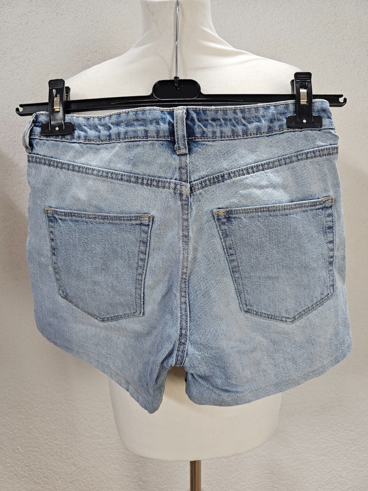 EK6106 Damen Shorts von H&M, blau, Gr. 365