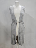 EK6225 Damen Strickjacke von Mode Express, grau, Gr. 380