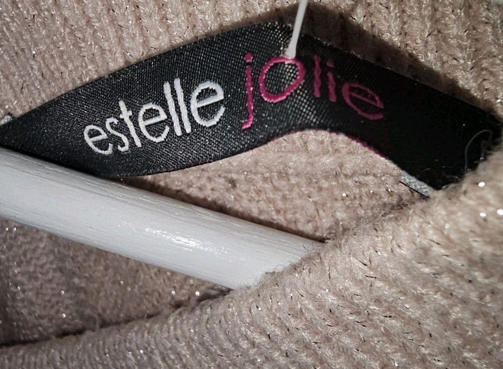EK11307 Damen Pullover von Estelle Jolie, Altrosa, Gr. 402