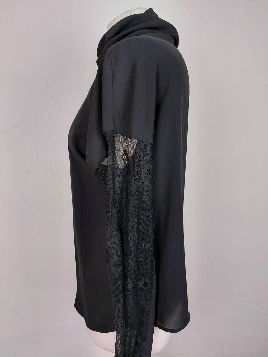 EK3738 Damen Bluse von Zara, schwarz, Gr. S4
