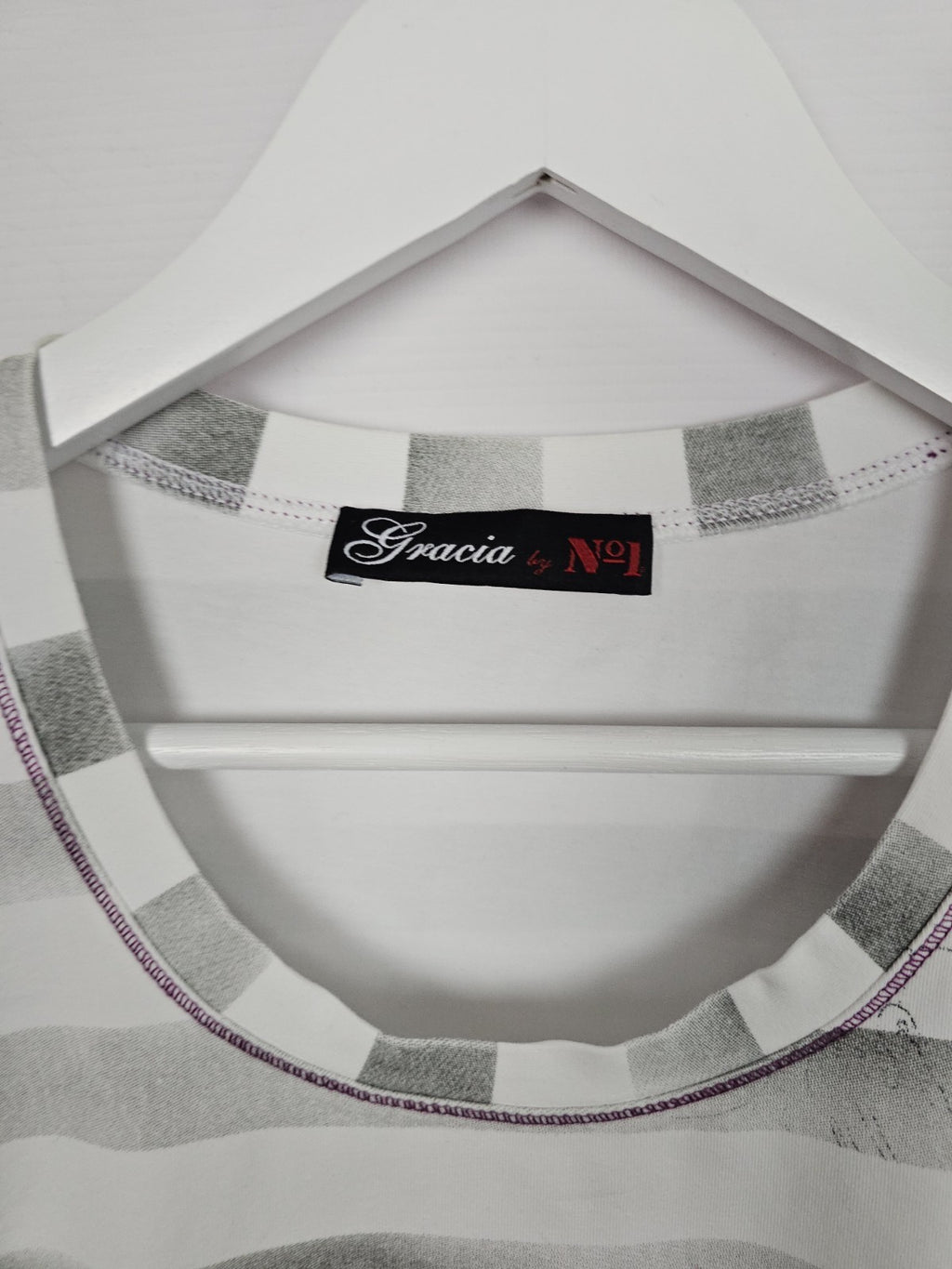 EK9201 Damen Bluse von Gracia, Weiß, Gr. 422