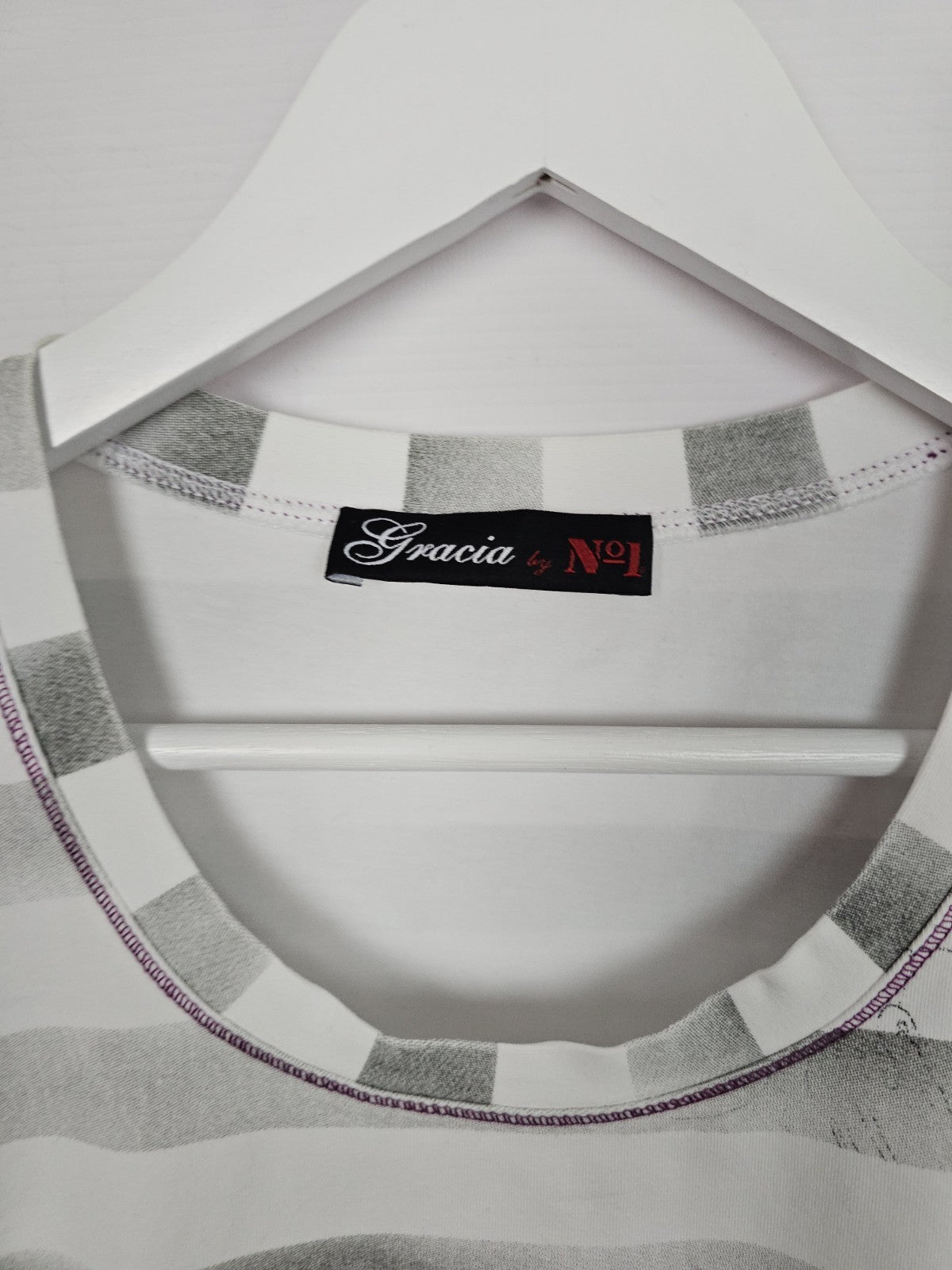 EK9201 Damen Bluse von Gracia, Weiß, Gr. 422