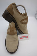 ES0306 Damen Halbschuhe von Schapuro, beige, 360