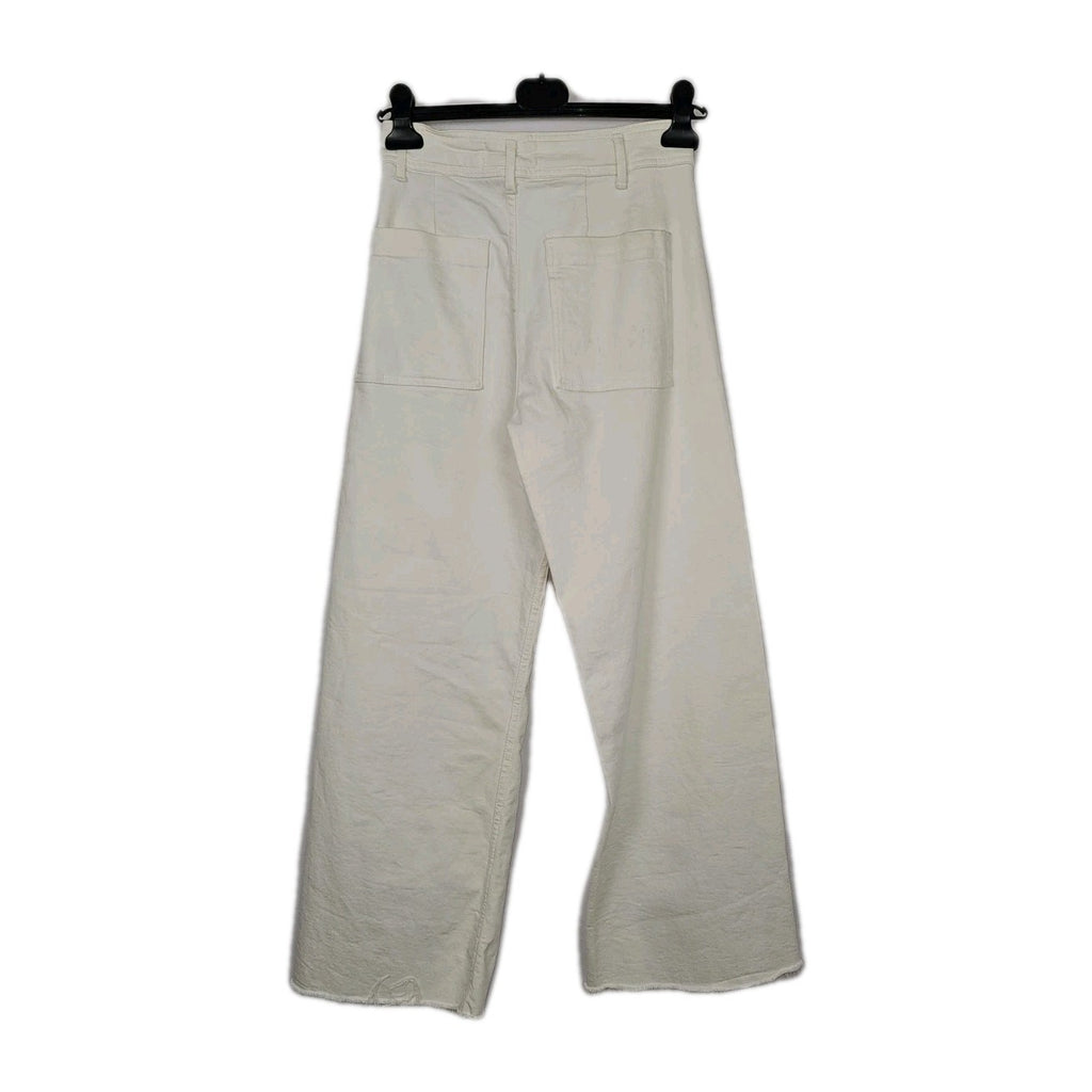 EK11032 Damen Hose von Zara, Weiß, Gr. 362