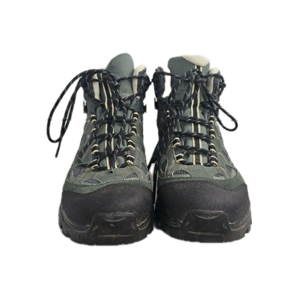 ES164 Damen Wander Schuhe Salomon Gr.40 Olive Grün0