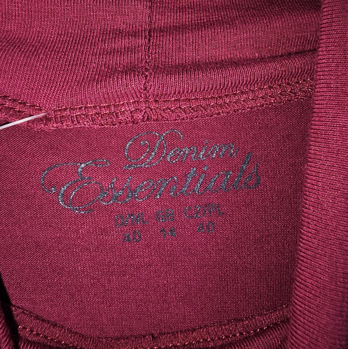 EK7019 Damen Rollkragenpullover von Denim Essentials, lila, Gr.401