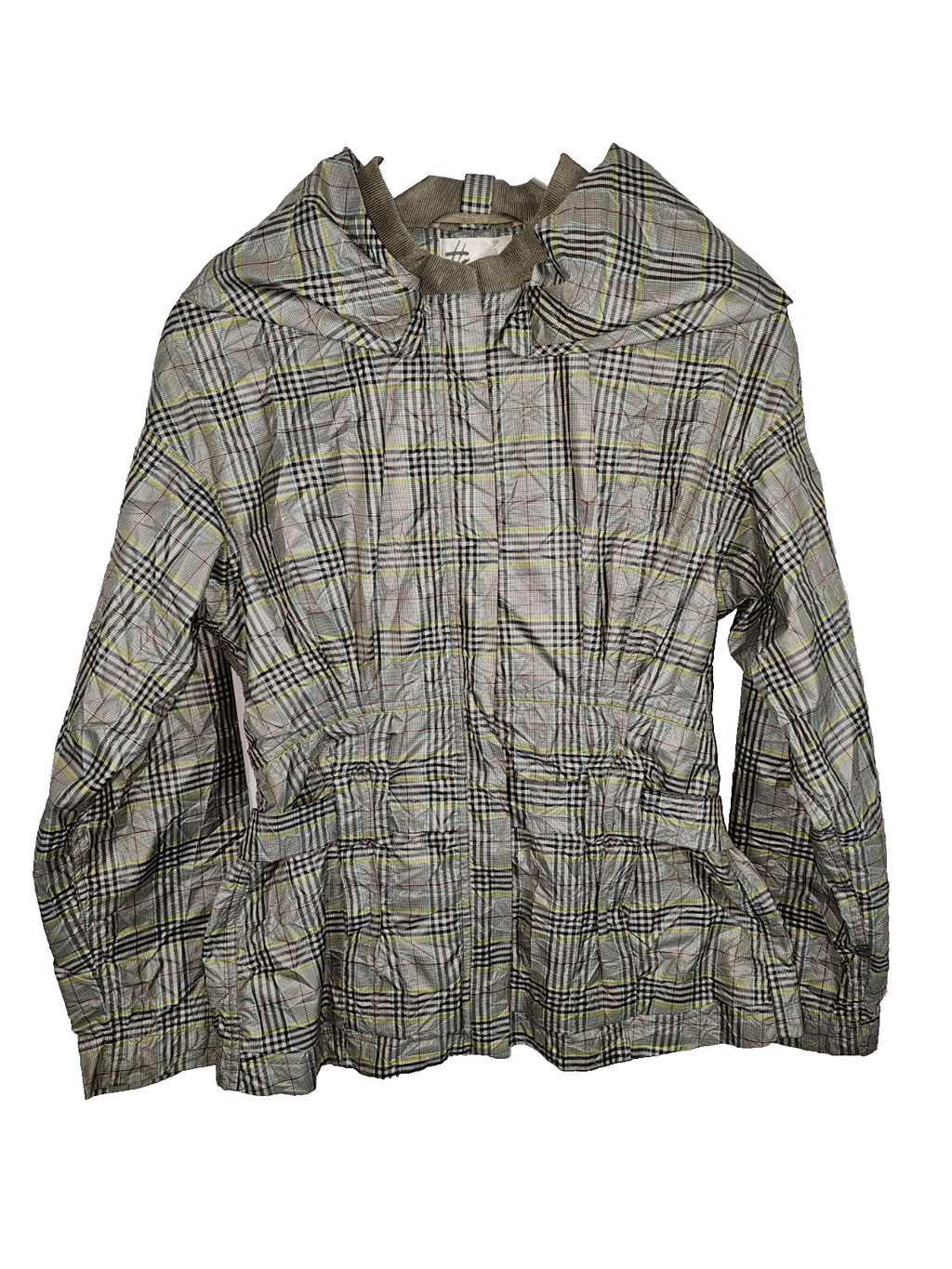 EK7503 Damen Windjacke von Beate Heymann, Mehrfarbig Kariert, Gr.M0