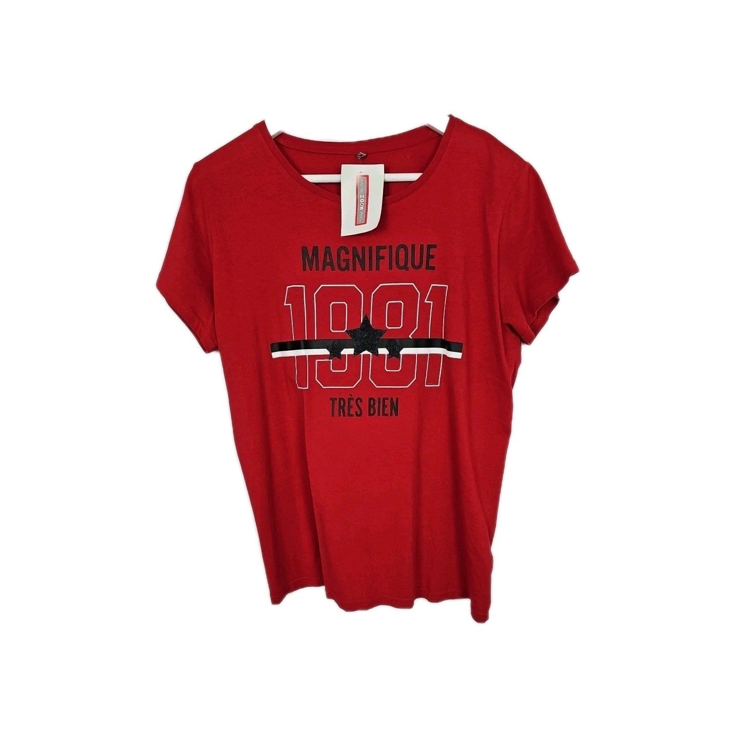 EK9805 Damen T-Shirt Gr.M Rot0