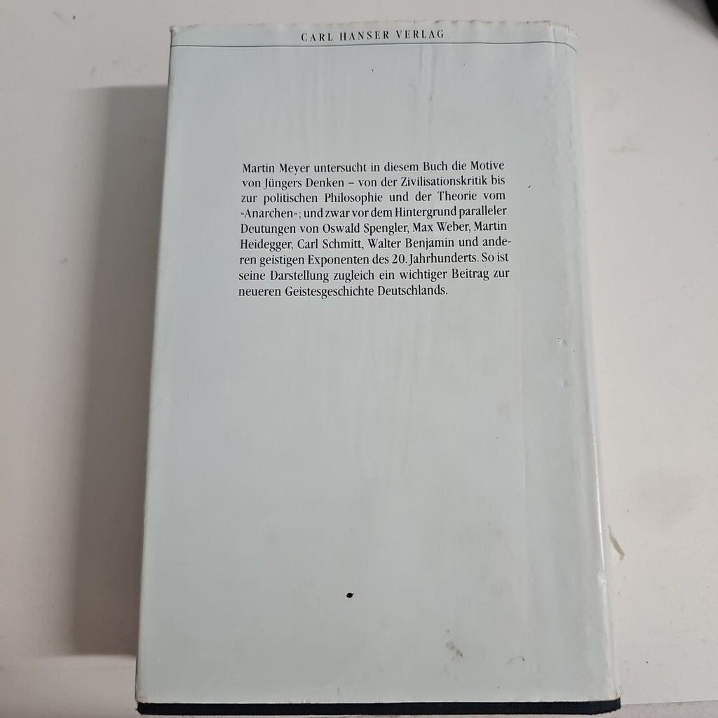 EB2188 Ernst Jünger Martin Meyer 1