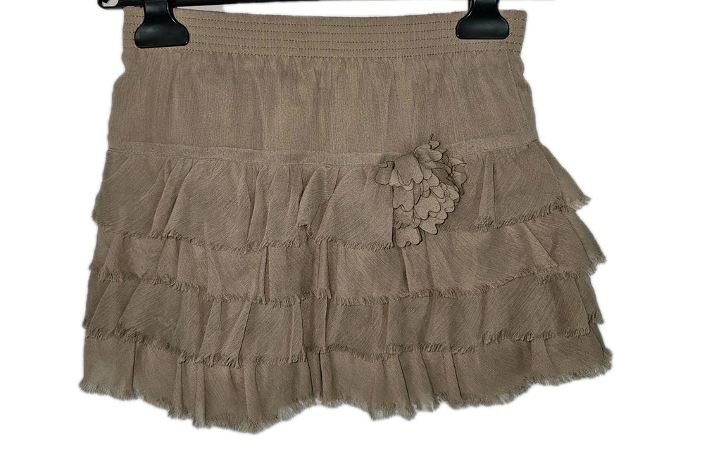 EK10683 Mädchen Rock von Zara, braun, Gr.152cm0