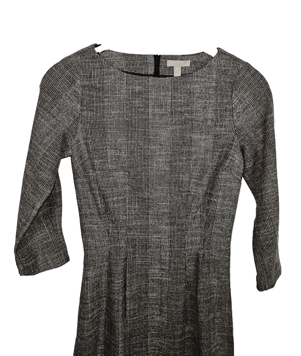 EK979 Damen Kleid von H&M, Grau, Gr. 341
