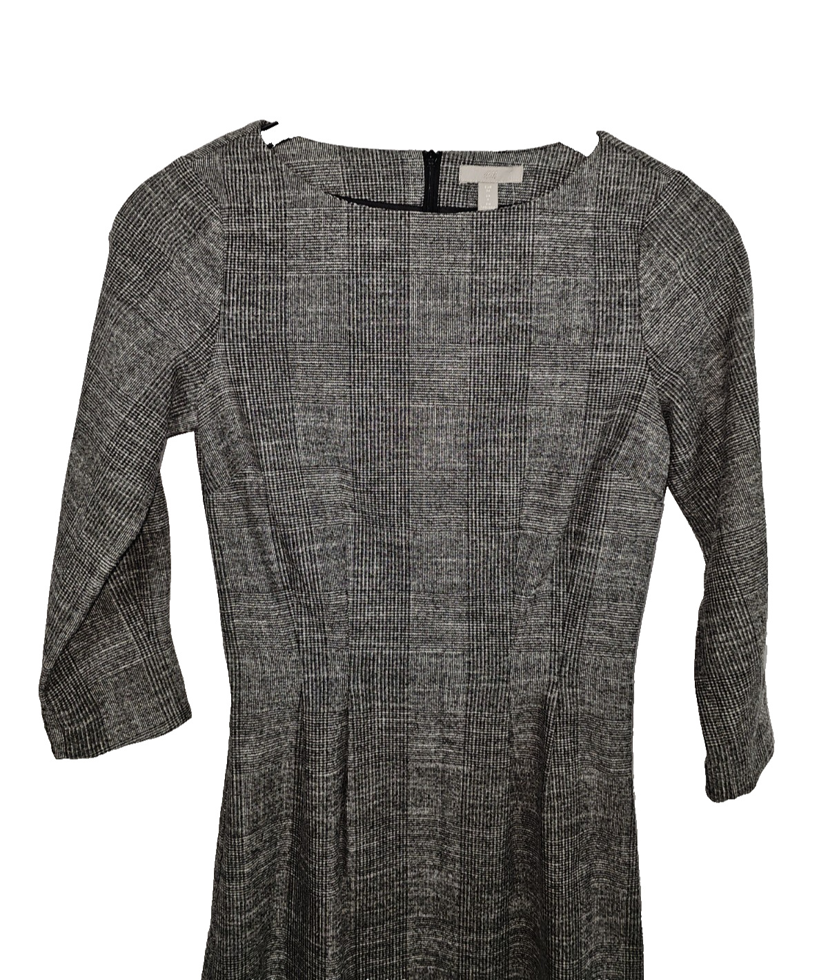 EK979 Damen Kleid von H&M, Grau, Gr. 341