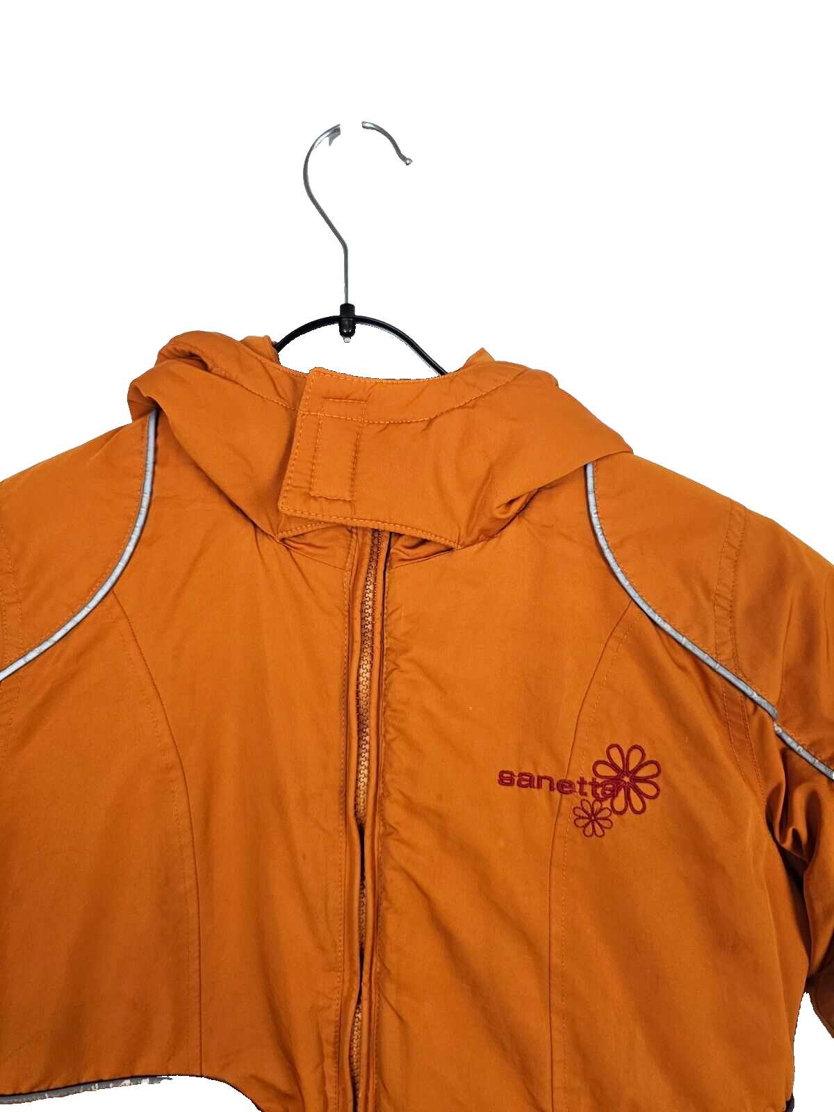 EK6621 Kinder Winterjacke von Sanetta, Orange, Gr.1161