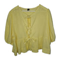 EK9852 Damen Bluse von SheIn, gelb, Gr.XL0