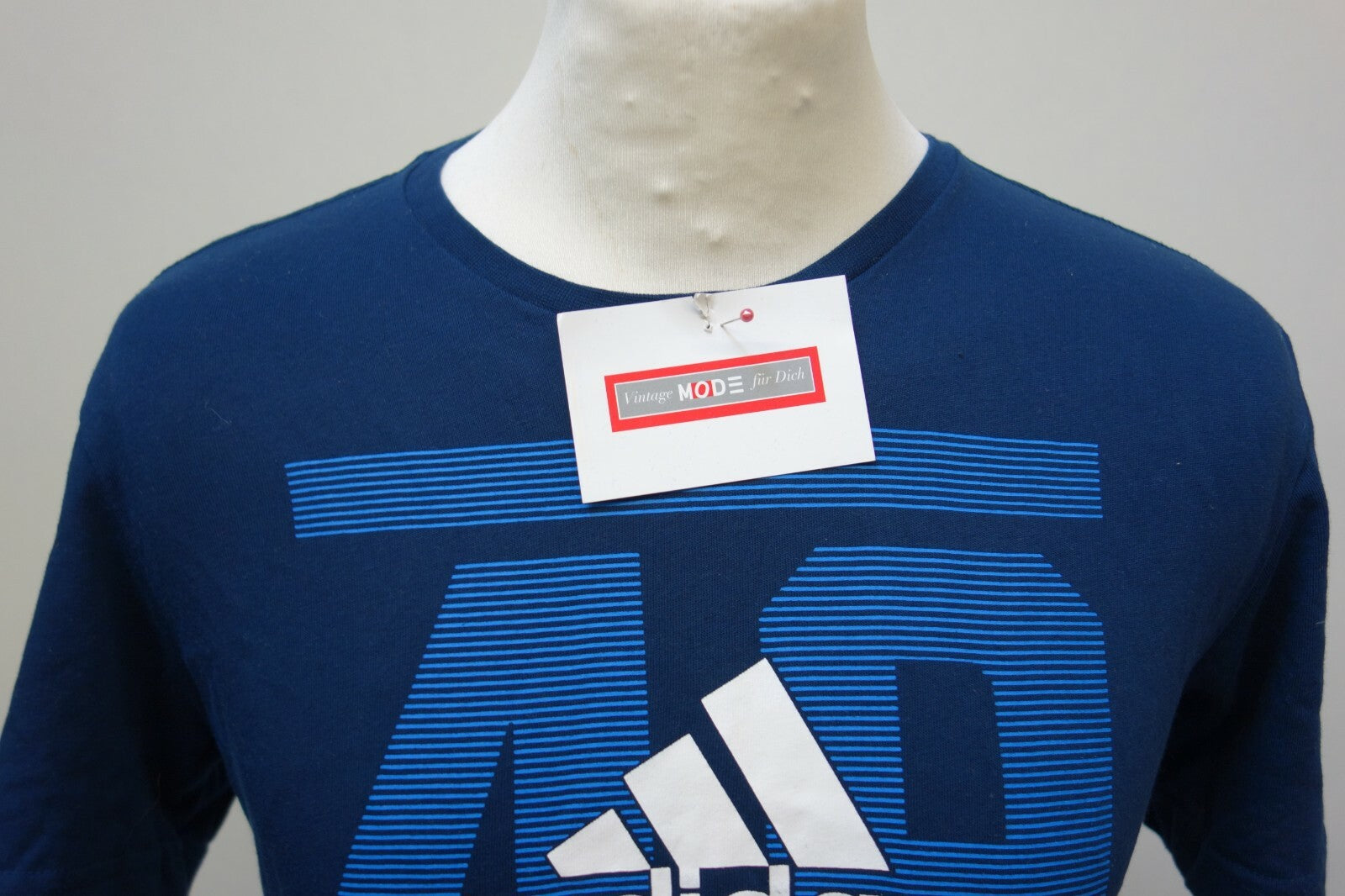 EK1136 Herren T-Shirt von adidas, blau, Gr. S1