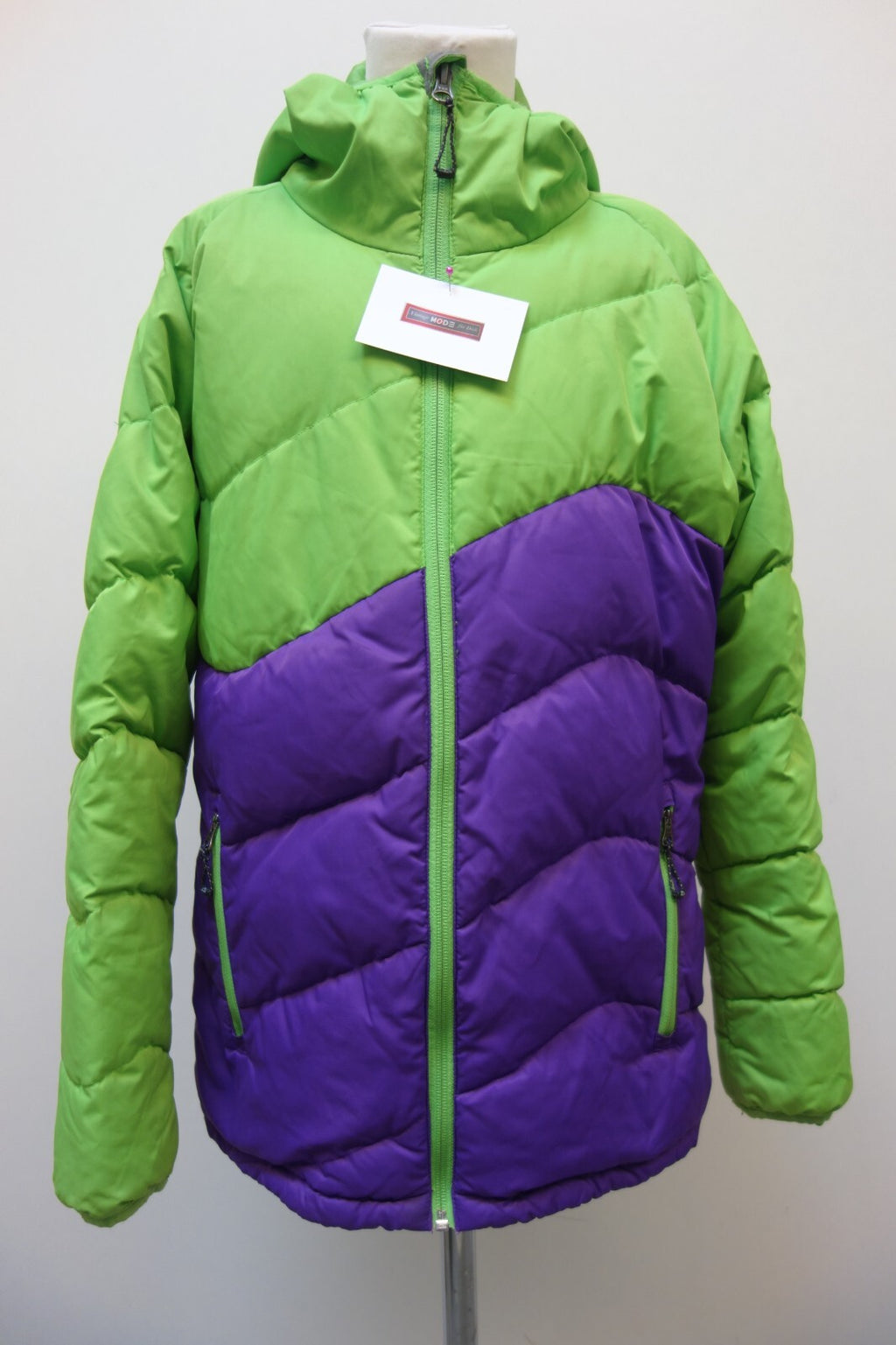 EK1558 Kinder Winterjacke von Mc.Kinley, grün/lila, Gr. 1640