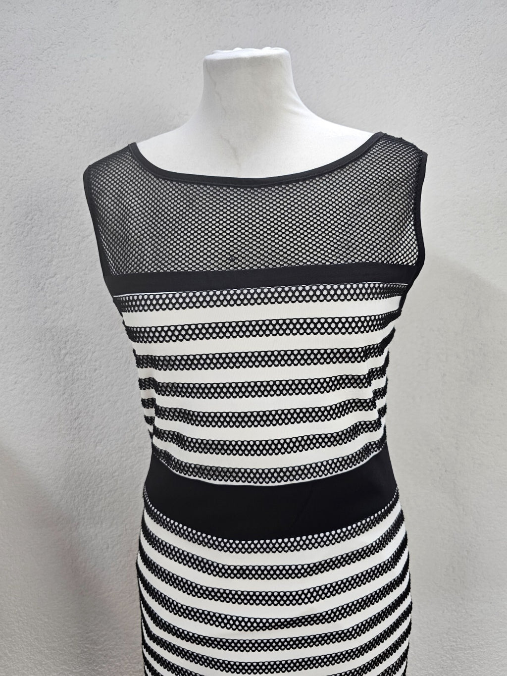 EK6208 Damen Kleid von Frank Lyman, schwarz/weiß, Gr. 361