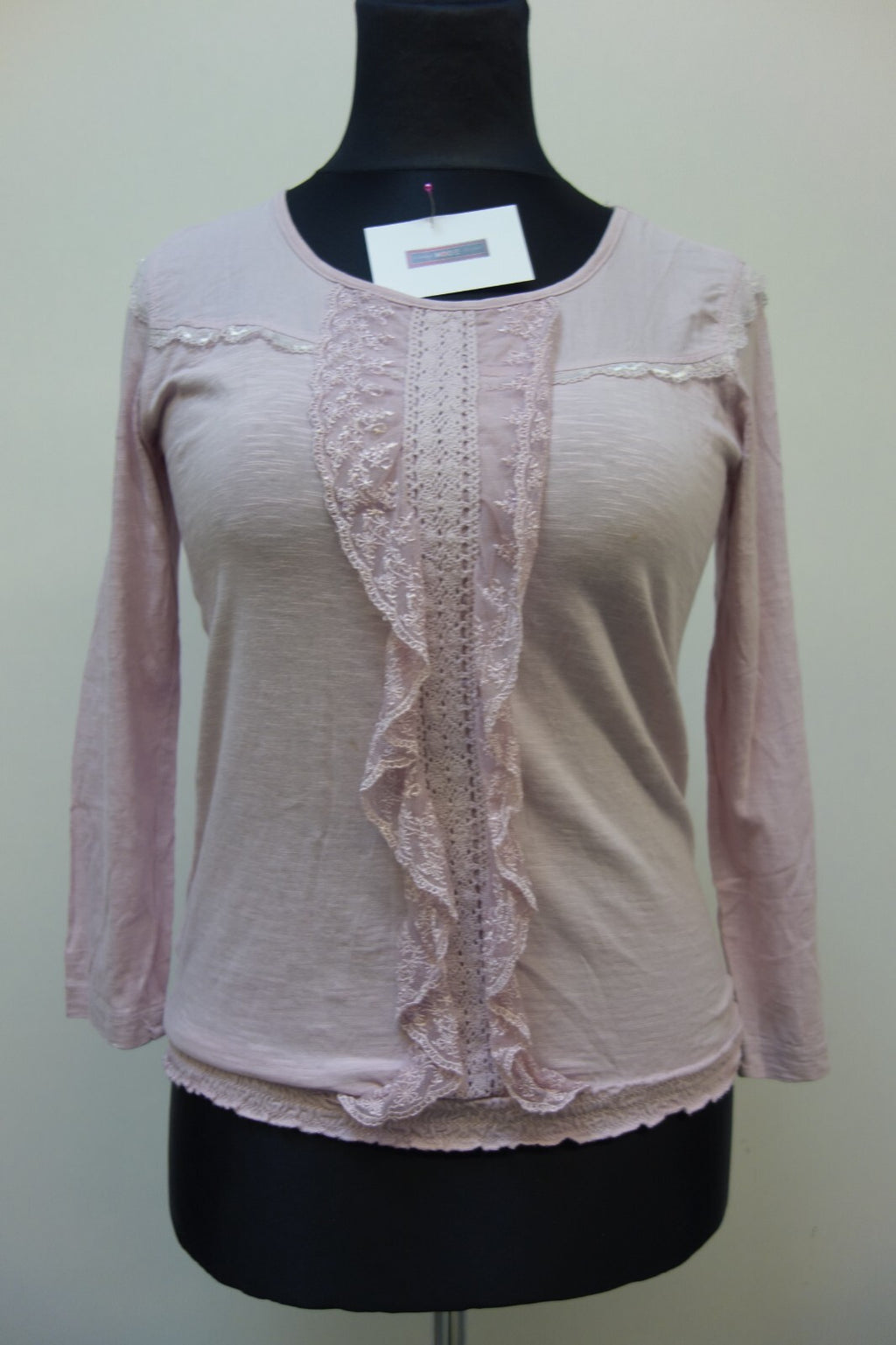 EK3491 Damen Langarmshirt von Street One, rosa, Gr. 400