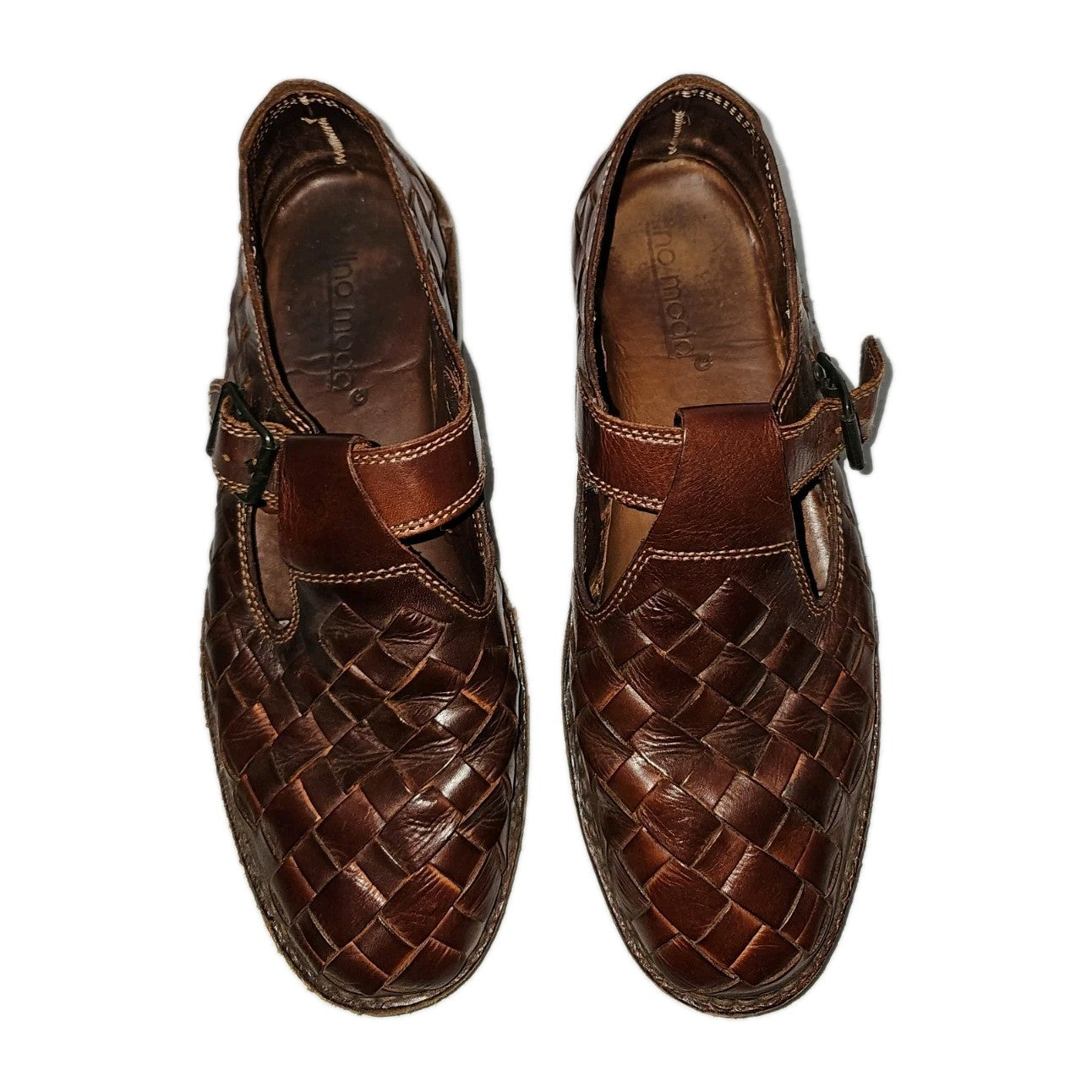 ES854 Herren Loafer von Lino Moda, Braun, Gr. 451
