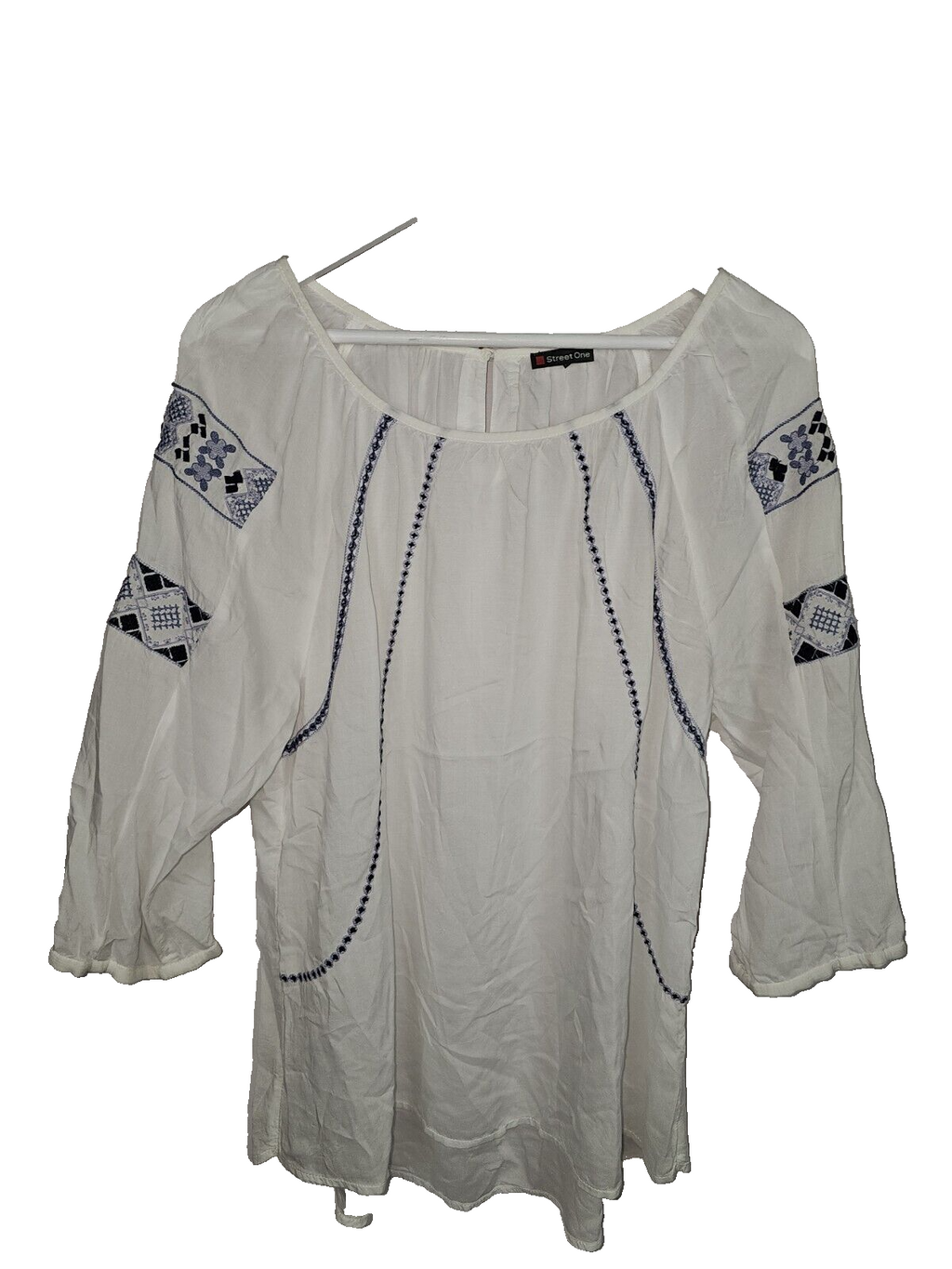 EK3430 Damen Bluse von Street One,  Weiß, Gr.440