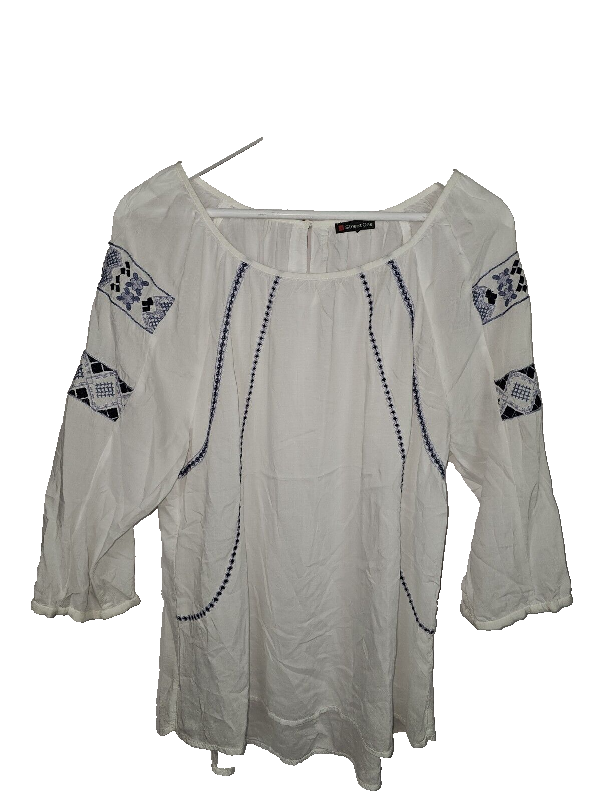 EK3430 Damen Bluse von Street One,  Weiß, Gr.440