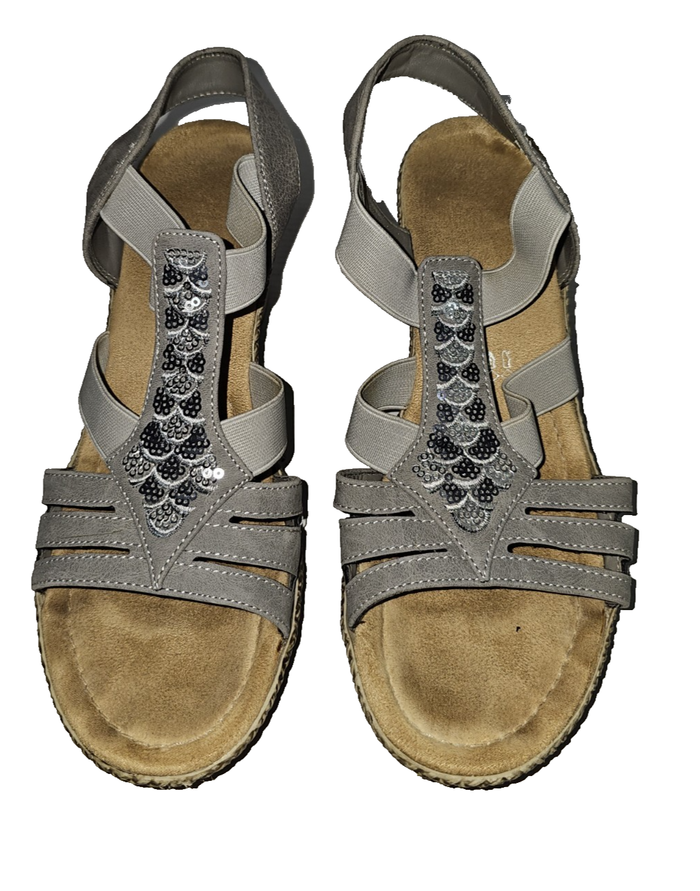 ES766 Damen Pumps von Rieker, Grau, Gr. 390