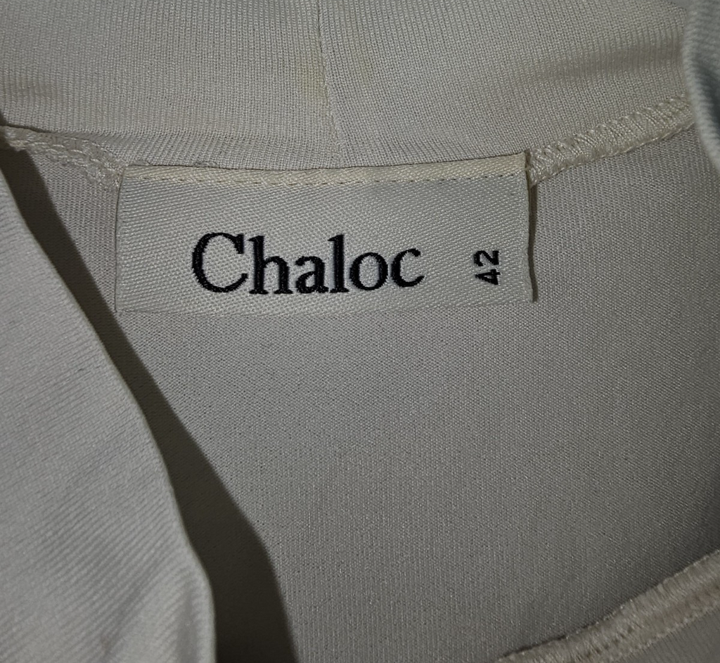 EK7015 Damen Trägershirt von Chaloc, weiß, Gr.421