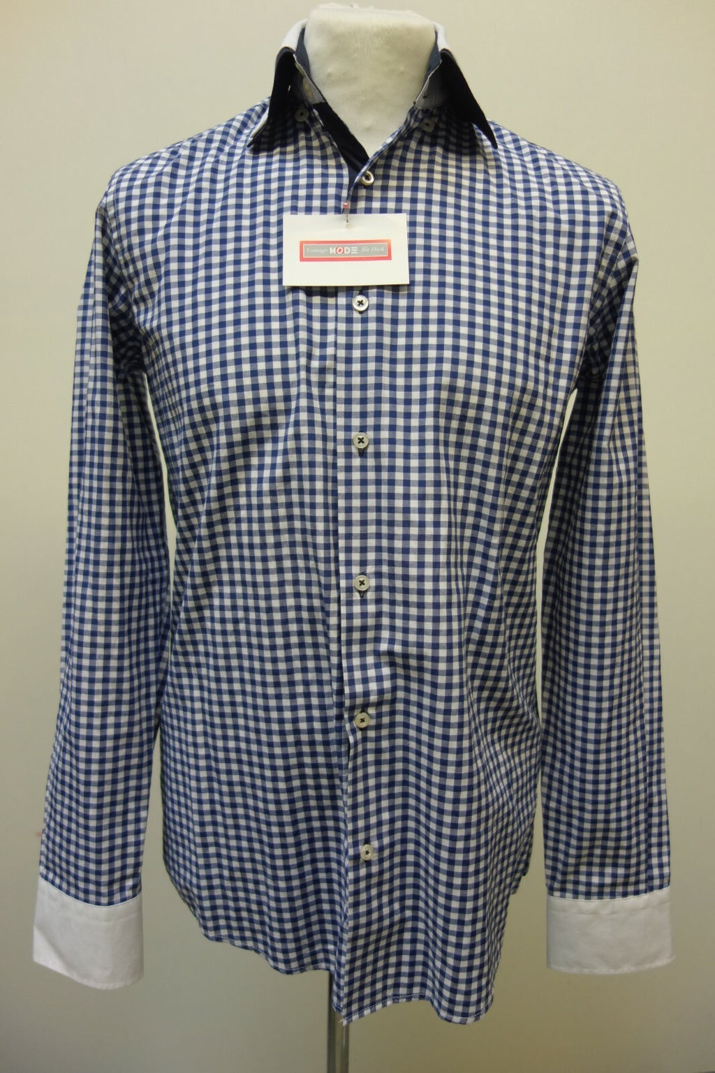 EK0180 Herren Hemd von Ribesse, kariert, Gr. M0