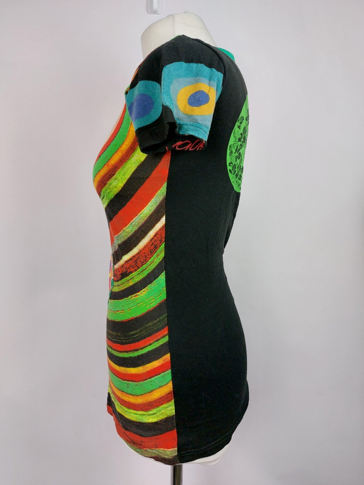 EK0015 Damen T-Shirt von Desigual, bunt, Gr.S3