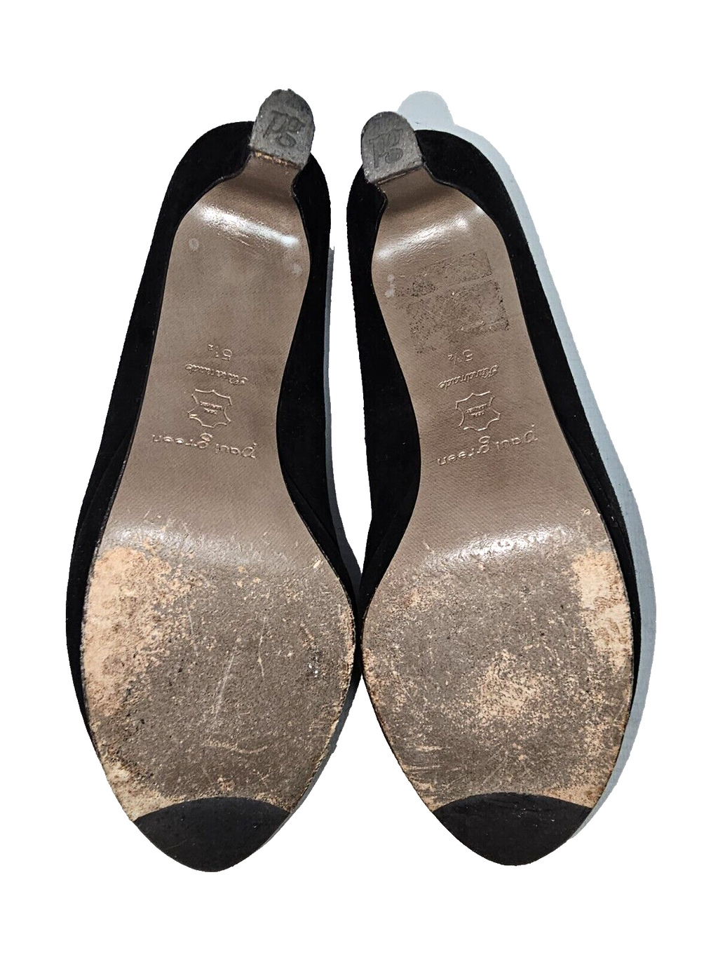 ES522 Damen Pumps von Paul Green, schwarz, Gr.5 1/26