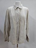 EK5801 Damen Leinenbluse von Feelings, flaxfarben, Gr. 420