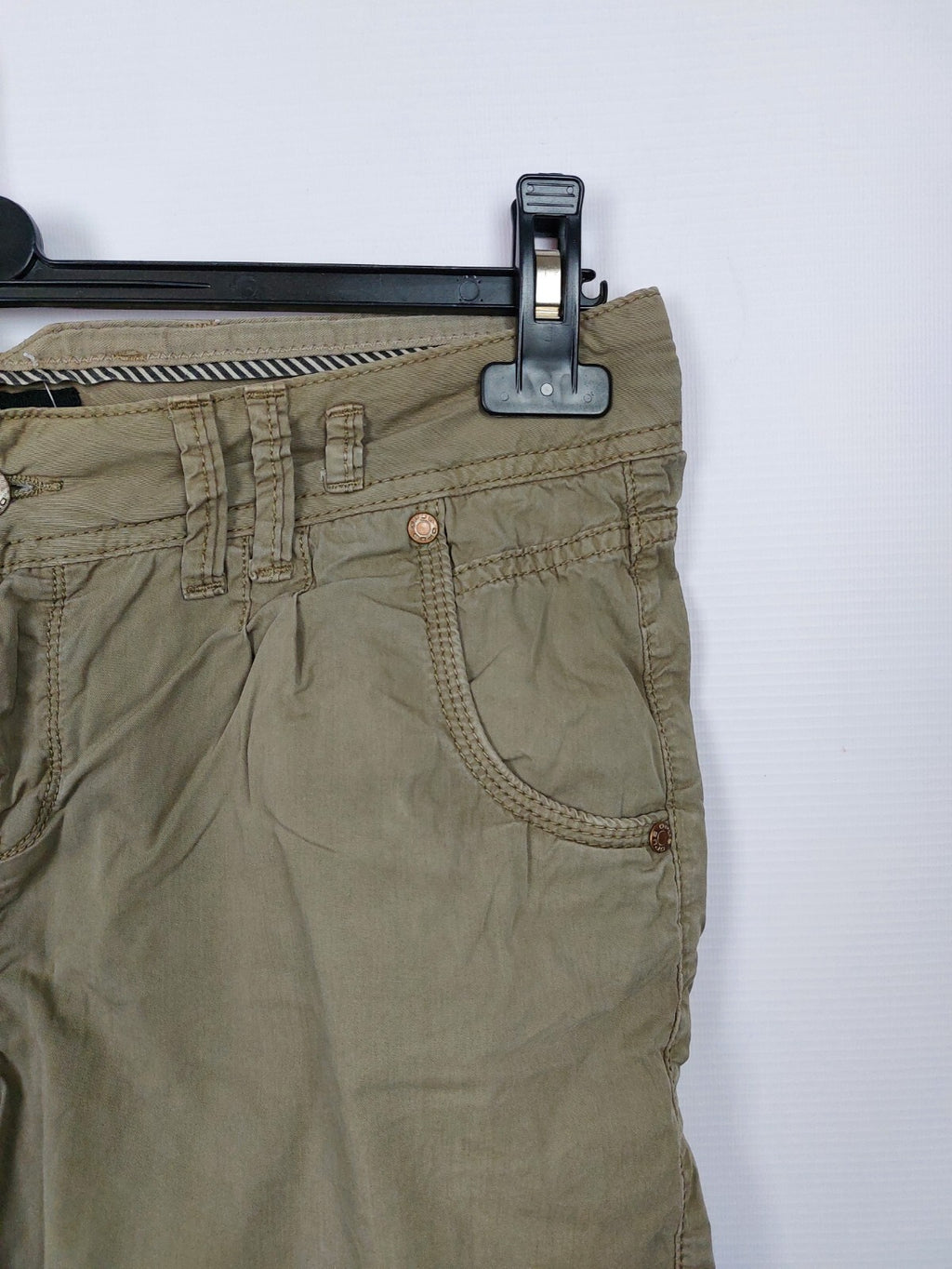 EK4525 Damen Shorts von Opus, khaki, Gr. 382