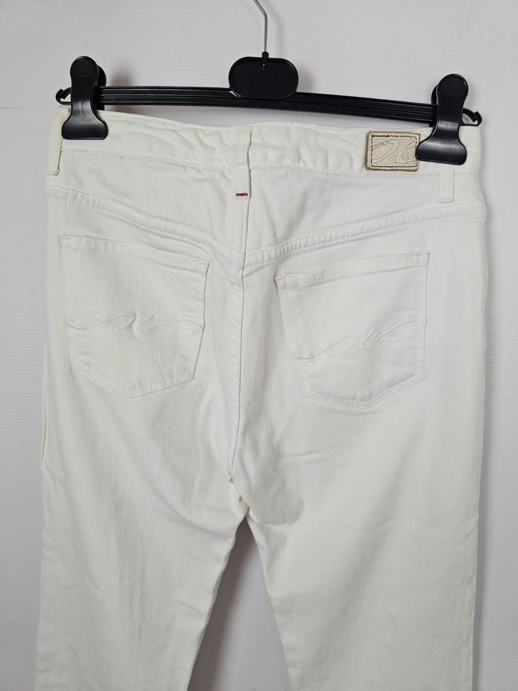 EK9091 Damen Jeans von Tommy Hilfiger, Weiß, Gr. 28/346