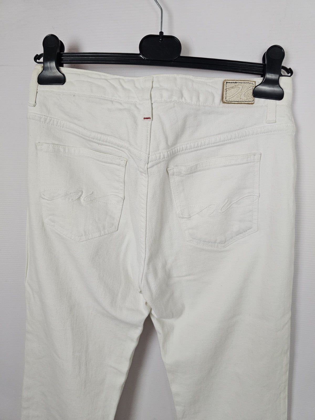 EK9091 Damen Jeans von Tommy Hilfiger, Weiß, Gr. 28/346