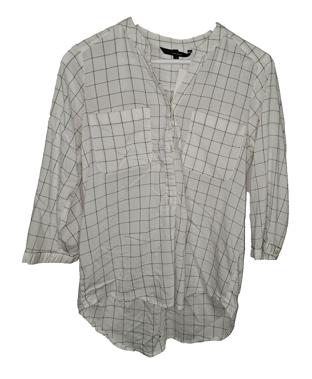 EK7524 Damen Bluse von Vero Moda, Schwarz/ Weiß, Gr.M0