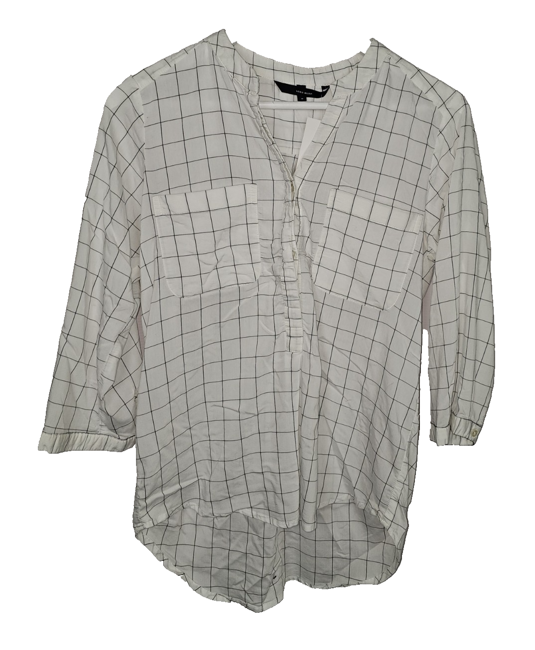 EK7524 Damen Bluse von Vero Moda, Schwarz/ Weiß, Gr.M0