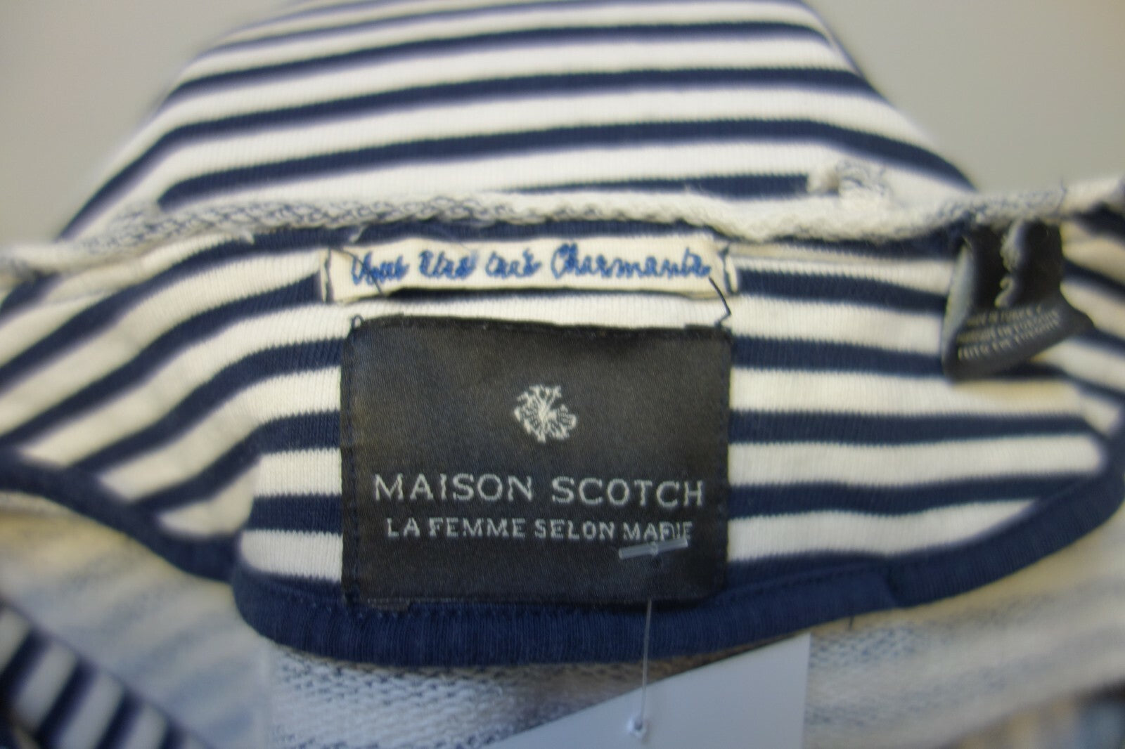 EK1547 Damen Jäckchen von Maison Scotch, gestreift, Gr. 25