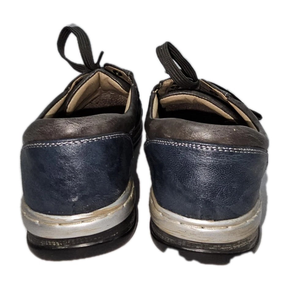 ES851 Damen Halbschuh von Chun Sen, braun/grau, Gr.385