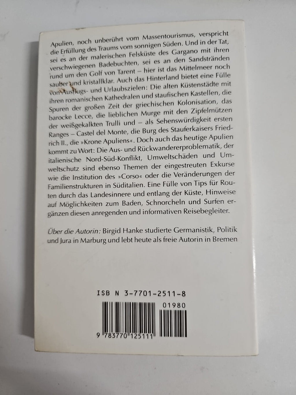 EB1510 Apulien von Nana Claudia Nenzel | Buch | Zustand gut5
