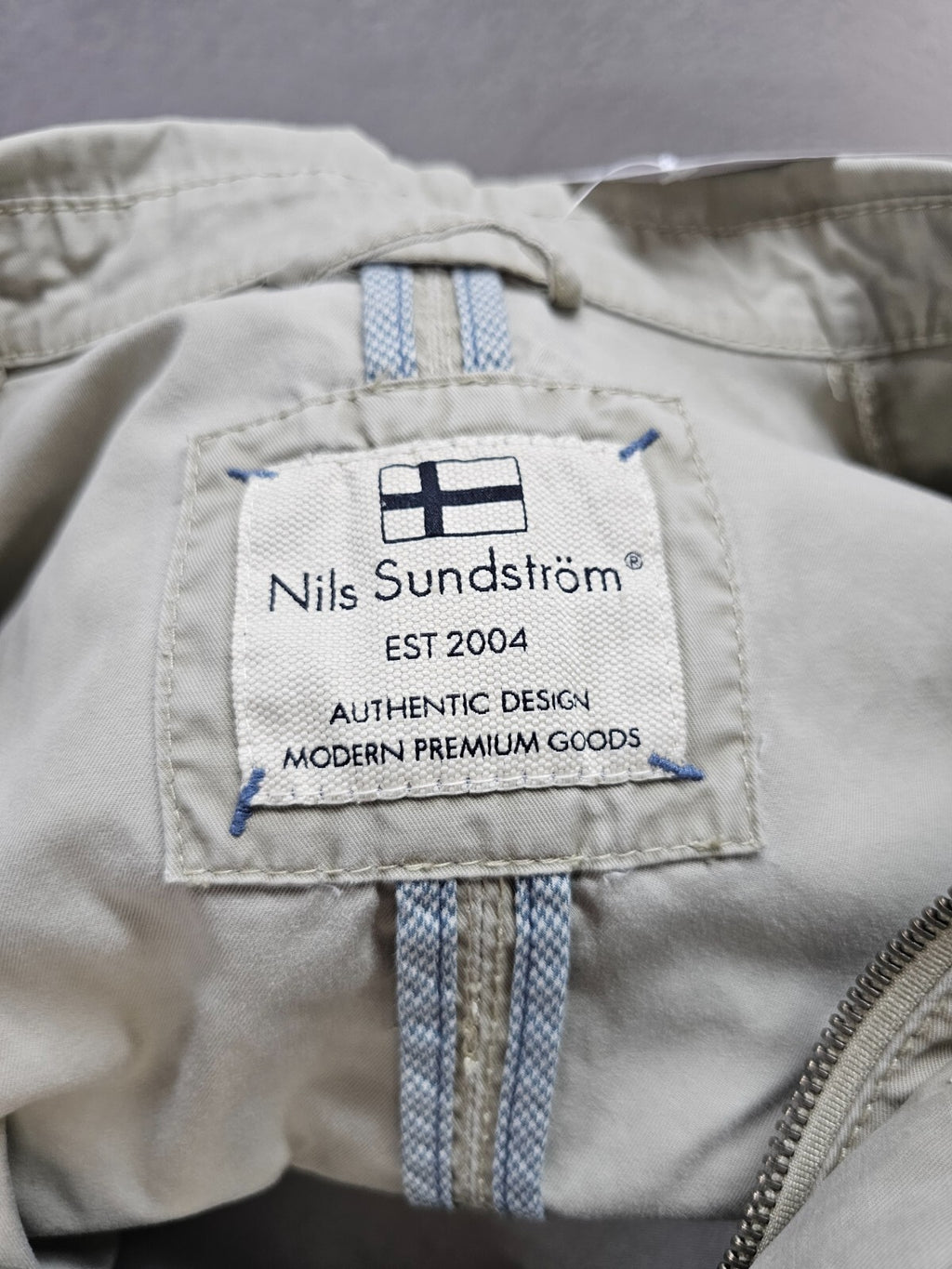 EK5269 Herren Jacke von Nils Sundström, beige, Gr. 524